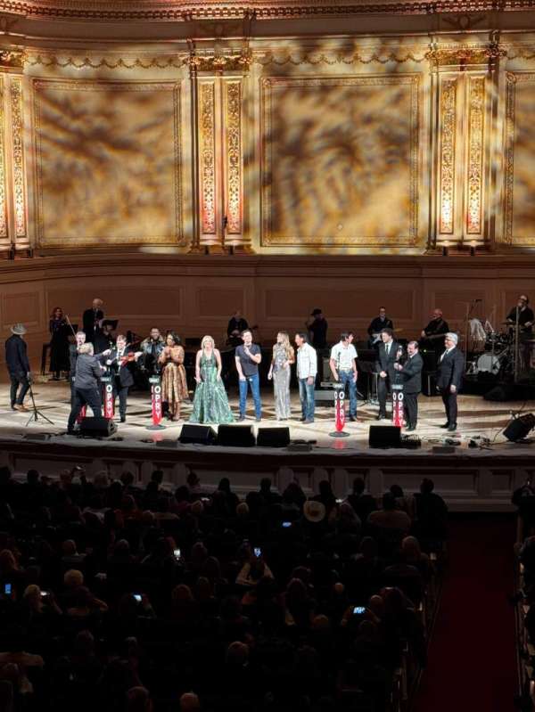 Carnegie Hall, bloc: First Tier, rangée: 27