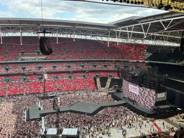 Wembley Stadium, bloc: 501, rangée: 29, place: 4