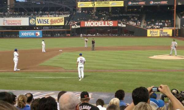 Citi Field, bloc: 121, rangée: 13, place: 10