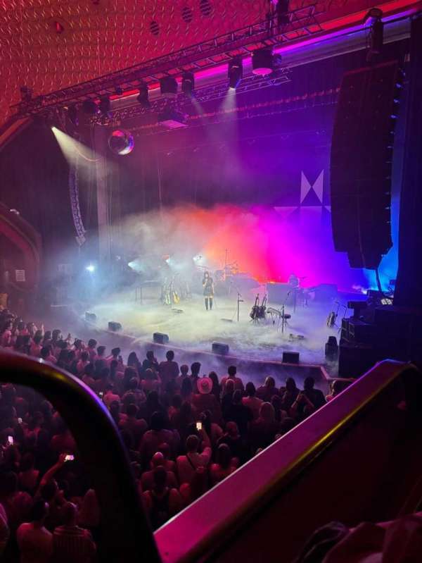 O2 Apollo Manchester, bloc: Front Circle, rangée: CC, place: 5