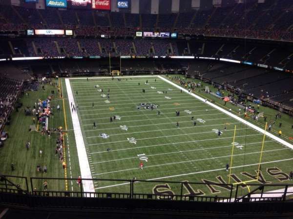 Caesars Superdome, bloc: 604, rangée: 9, place: 9
