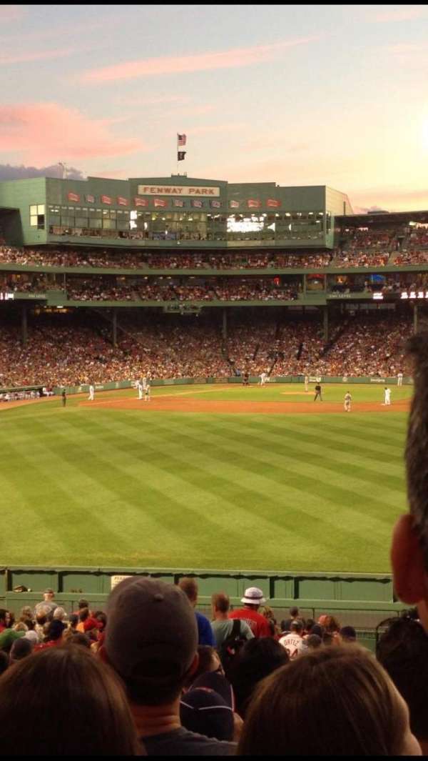 Fenway Park, bloc: Bleacher 39, rangée: 27, place: 7