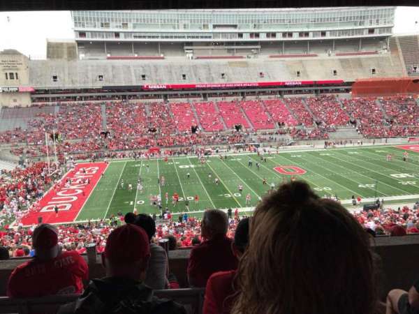 Ohio Stadium, bloc: 22B, rangée: 5, place: 2