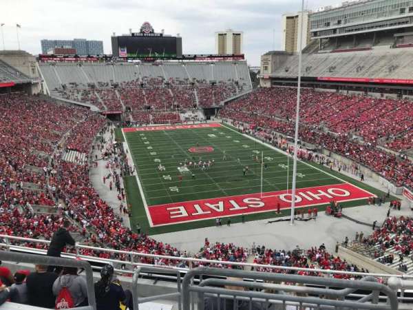 Ohio Stadium, bloc: 6c, rangée: 9, place: 12
