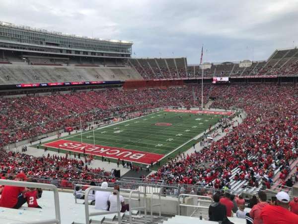 Ohio Stadium, bloc: 32b, rangée: 21, place: 15