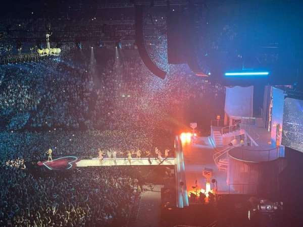 Accor Arena, bloc: Balcon G, rangée: 81, place: 18