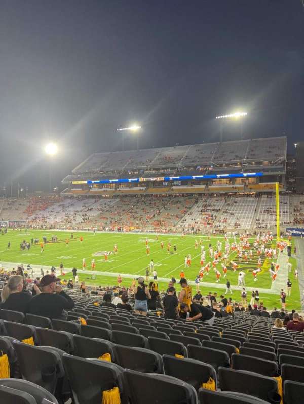 Mountain America Stadium, bloc: 3, rangée: 35, place: 6