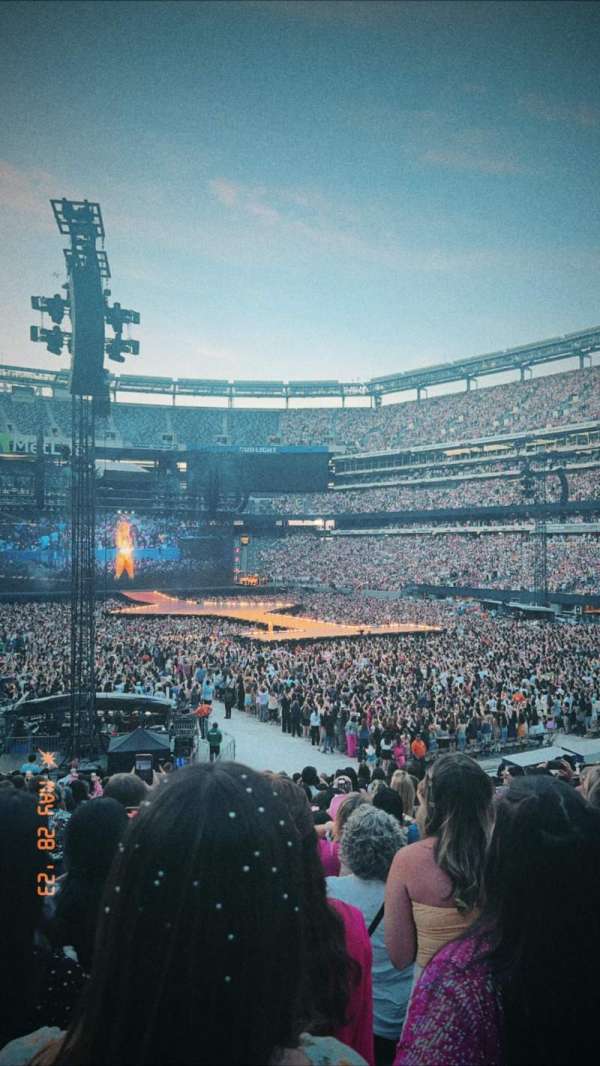 MetLife Stadium, bloc: 129, rangée: 25, place: 29