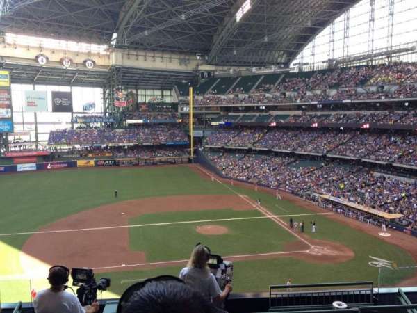 American Family Field, bloc: 339, rangée: 7, place: 7