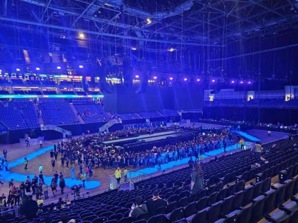 The O2, London, bloc: L110, rangée: A, place: 162