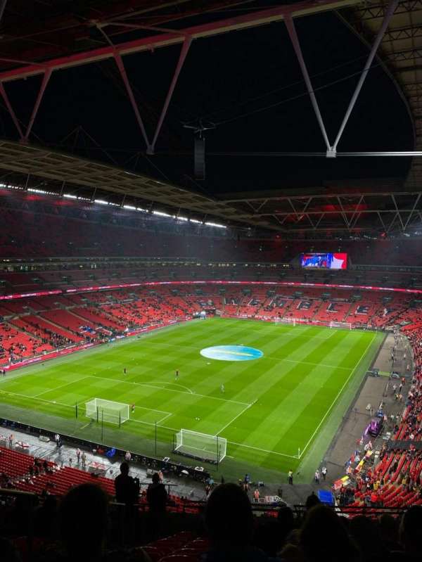 Wembley Stadium, bloc: 536, rangée: 12, place: 285