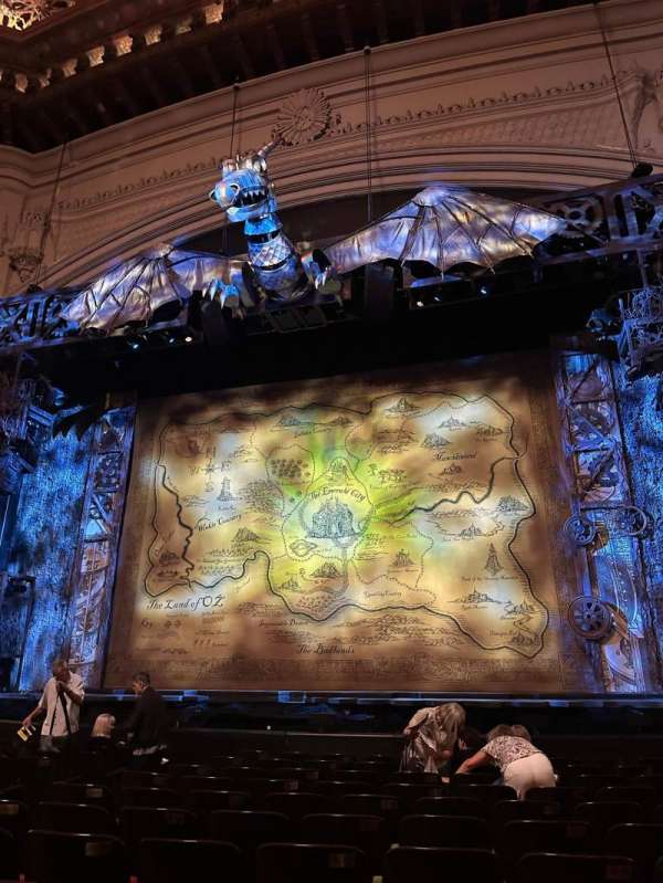 Orpheum Theatre, San Francisco, bloc: Orchestra RC, rangée: L, place: 114