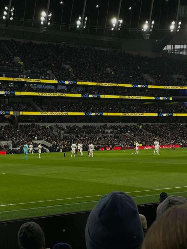 Tottenham Hotspur Stadium, bloc: 124, rangée: 6, place: 738