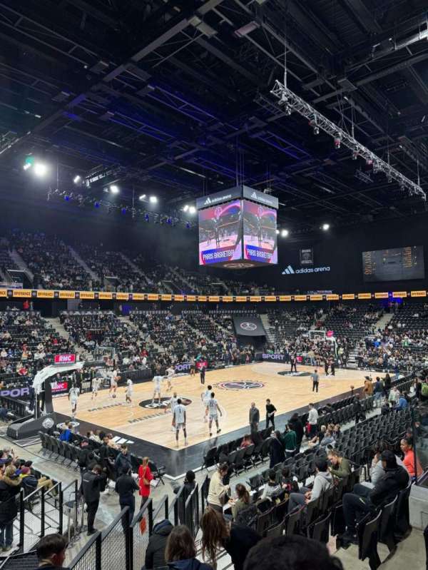 Adidas Arena, bloc: Gradin O, rangée: 3, place: 13