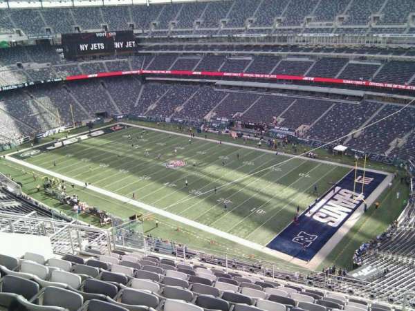 MetLife Stadium, bloc: 308, rangée: 15, place: 6