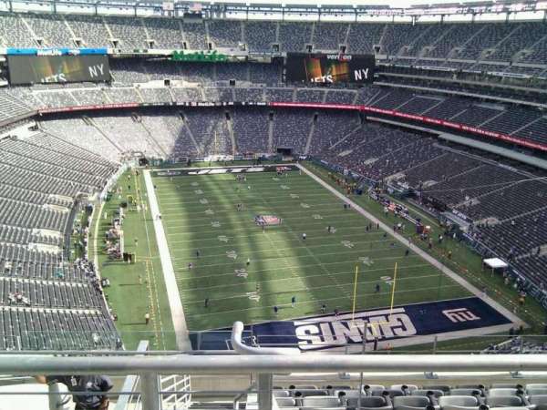 MetLife Stadium, bloc: 303, rangée: 13, place: 24