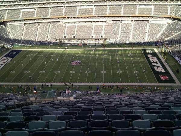 MetLife Stadium, bloc: 337, rangée: 25, place: 21