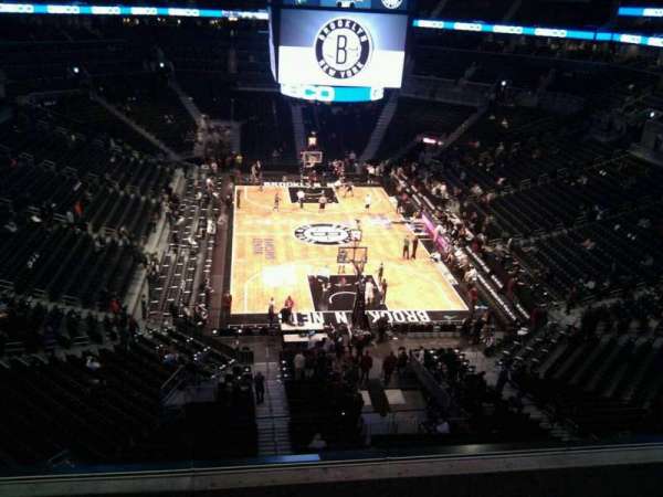 Barclays Center, bloc: 217, rangée: 13, place: 9