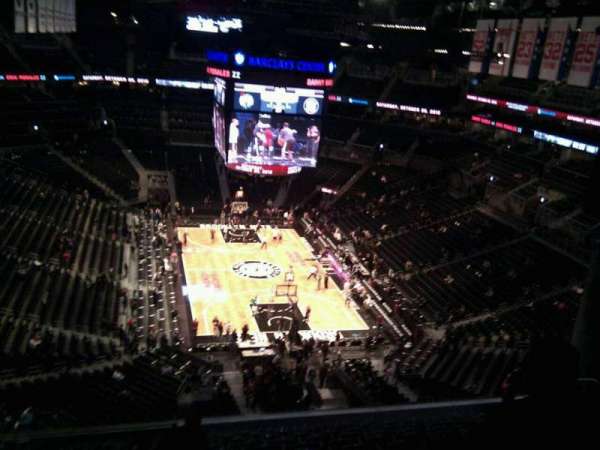 Barclays Center, bloc: 217, rangée: 13, place: 19