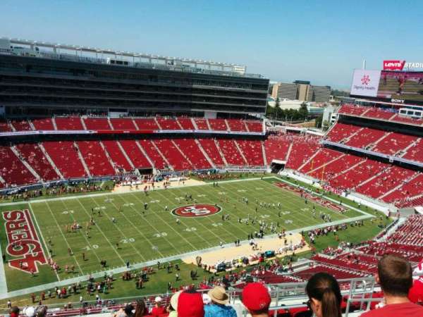 Levi's Stadium, bloc: 416, rangée: 13, place: 7