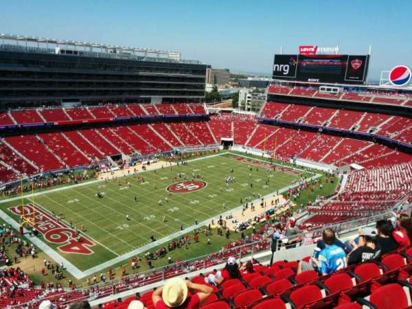 Levi's Stadium, bloc: 418, rangée: 11, place: 15
