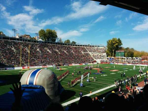 Percival Molson Memorial Stadium, bloc: Z1, rangée: 15, place: 14