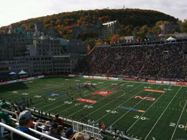 Percival Molson Memorial Stadium, bloc: s2, rangée: 10, place: 9