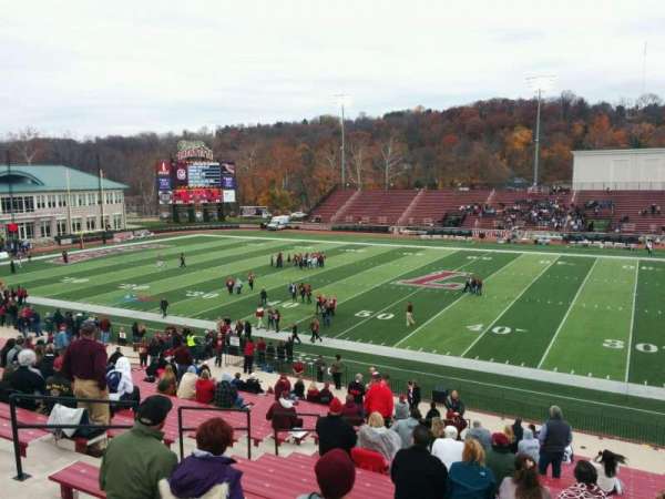Fisher Stadium, bloc: 4, rangée: cc, place: 15
