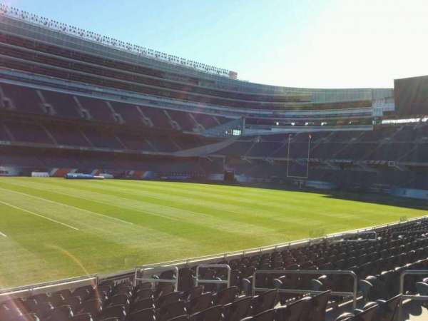 Soldier Field, bloc: 141, rangée: 12, place: 9