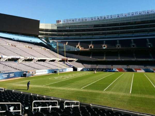 Soldier Field, bloc: 141, rangée: 12, place: 9