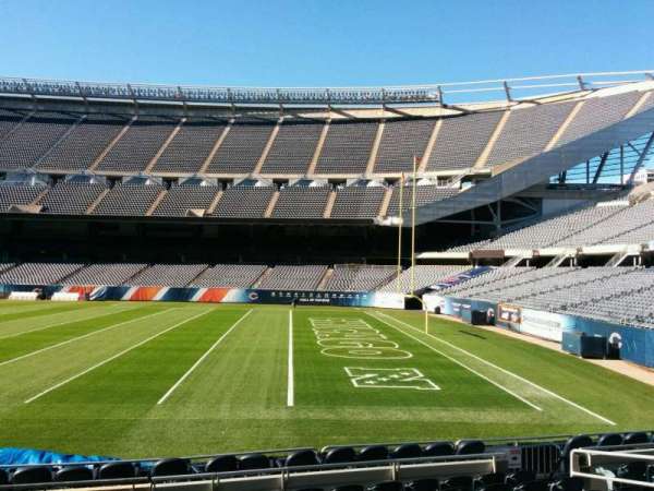 Soldier Field, bloc: 104, rangée: 10, place: 8
