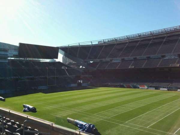 Soldier Field, bloc: 206, rangée: 6, place: 9