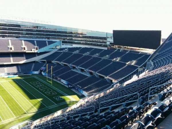 Soldier Field, bloc: 435, rangée: 19, place: 10