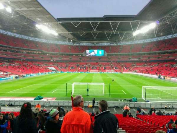 Wembley Stadium, bloc: 133, rangée: 26, place: 316