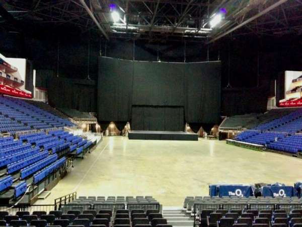 The O2, London, bloc: 106, rangée: k, place: 174