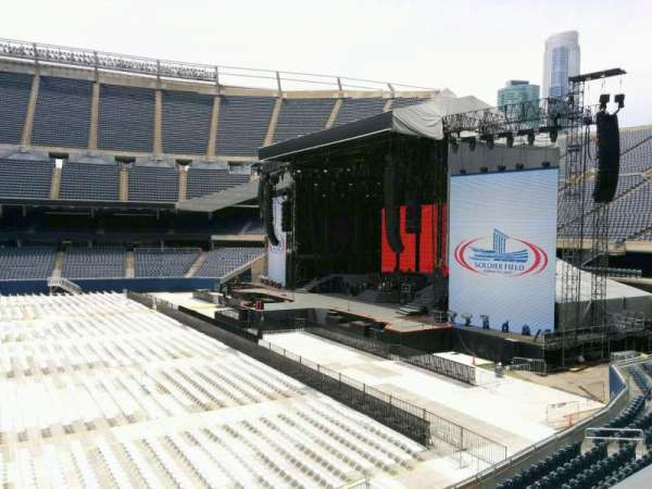 Soldier Field, bloc: 206, rangée: 2, place: 9