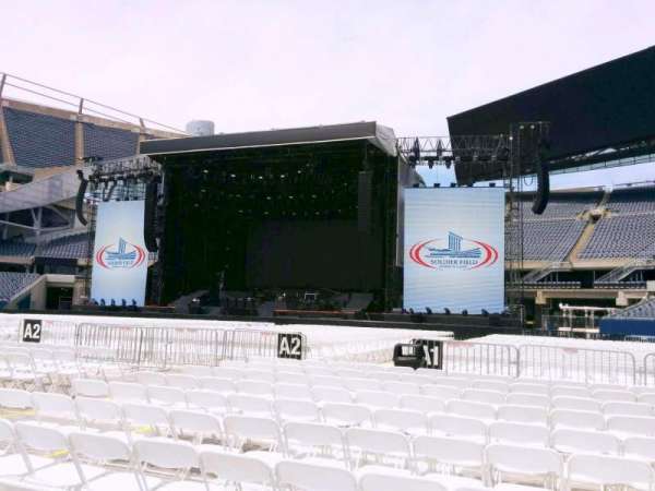 Soldier Field, bloc: b1, rangée: 11, place: 11