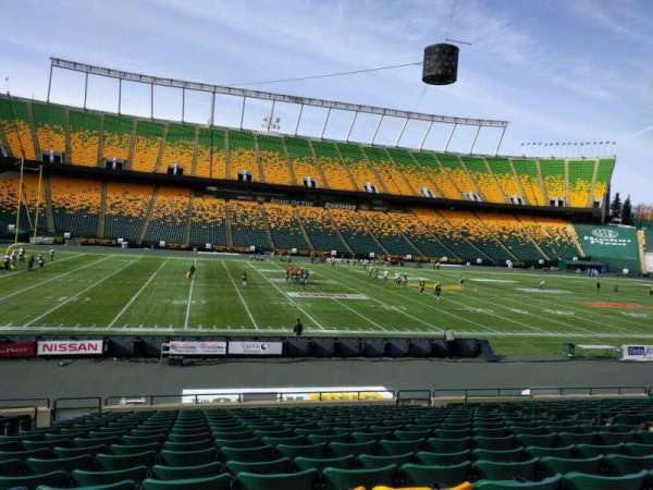 Commonwealth Stadium, Edmonton, bloc: w, rangée: 17, place: 12