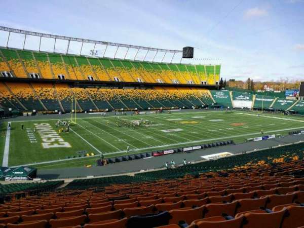 Commonwealth Stadium, Edmonton, bloc: z, rangée: 41, place: 17