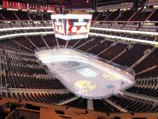 Rogers Place, bloc: 231, rangée: 2, place: 6