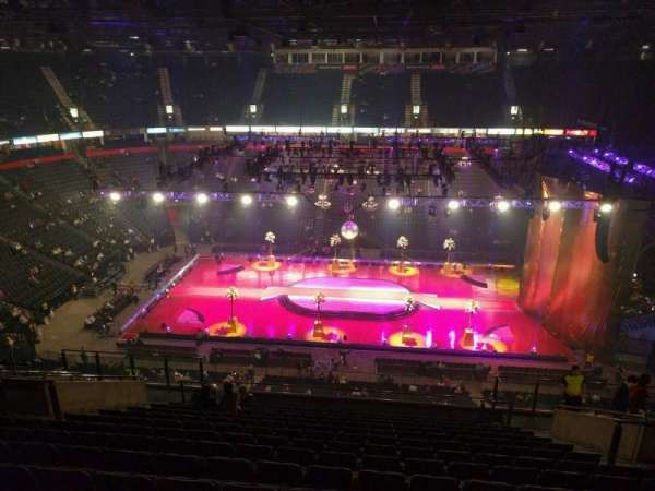 AO Arena, bloc: 214, rangée: p, place: 13