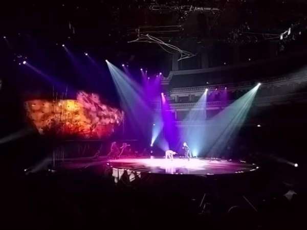 Royal Albert Hall, bloc: Stalls J, rangée: 11, place: 53