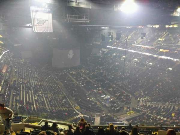 Nationwide Arena, bloc: 212, rangée: n, place: 12