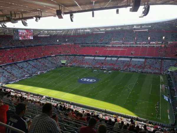 Allianz Arena, bloc: 331, rangée: 14, place: 10