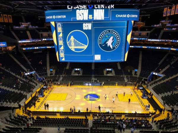 Chase Center, bloc: 220, rangée: ada, place: 11