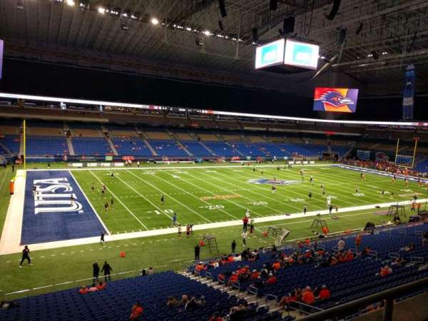Alamodome, bloc: 216, rangée: 2, place: 20