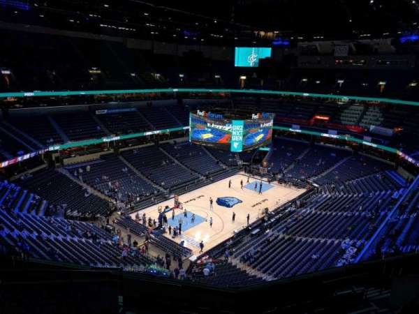 FedEx Forum, bloc: 204, rangée: j, place: 12