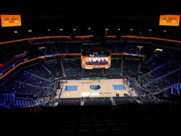 FedEx Forum, bloc: 224, rangée: w, place: 9