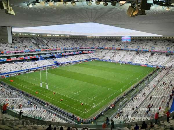 Stade de Bordeaux, bloc: 33, rangée: 59, place: 19
