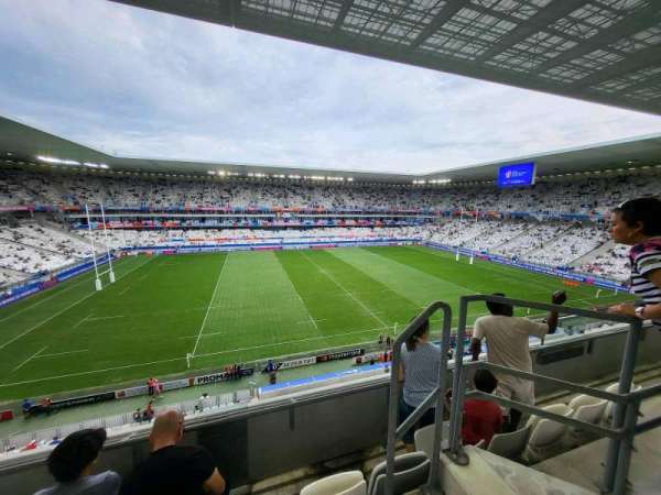 Stade de Bordeaux, bloc: 07, rangée: 40, place: 10